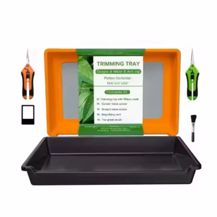 Pollen Power: The Ultimate Herb Sifter with 150 Micron Screen – Including Scissors, Brush  Magnifying Glass!