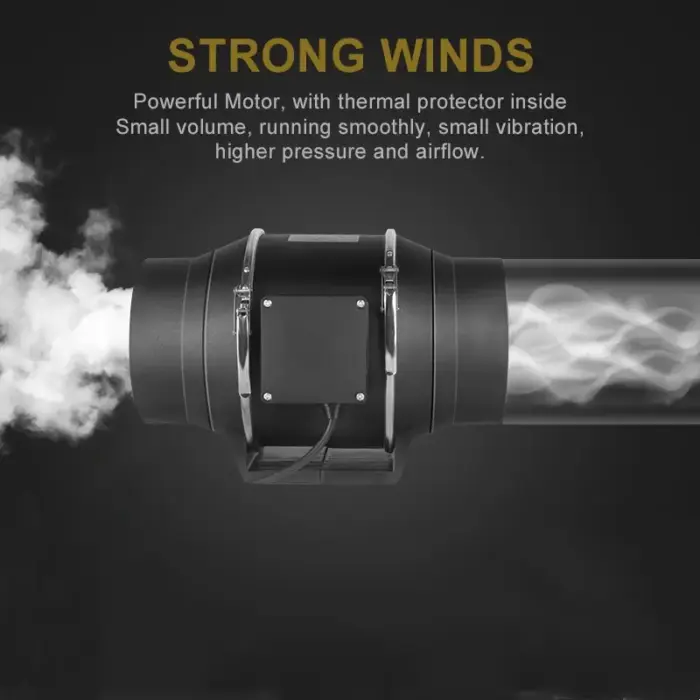 WHGROW 6-Inch EC Inline Fan - Image 3